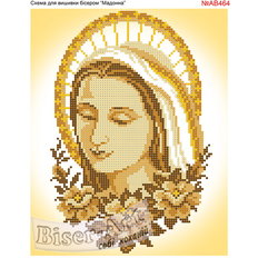 фото: схема для вышивки бисером, Мадонна