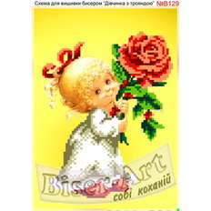 фото: схема для вышивки бисером или крестиком, Ангелочек