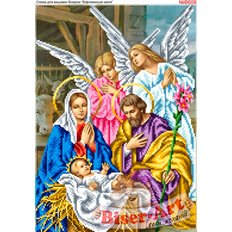 фото: схема для вышивки бисером или крестиком, Вифлеемский младенец