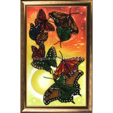 Набор для вышивки бисером Вальс бабочек