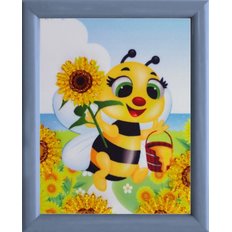 фото: картина для вышивки бисером Пчелка