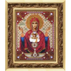 Набор для вышивки бисером Икона Божьей Матери Неупиваемая чаша