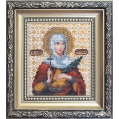 Набор для вышивки бисером Икона святая мученица Татьяна