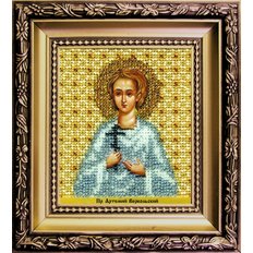 Набор для вышивки бисером Икона святой праведный Артемий Веркольский