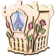Набор-конструктор Чайный домик с цветами