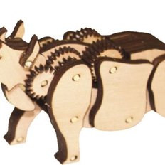 Набор-конструктор Механический носорог