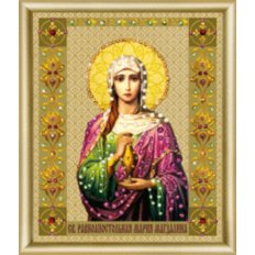 Набор со стразами Икона святой равноапостольной Марии-Магдалины