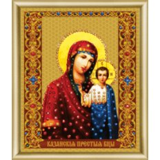 Набор со стразами Икона Божьей Матери Казанская