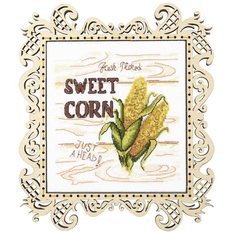 фото: картина для вышивки крестом и бисером, кукуруза