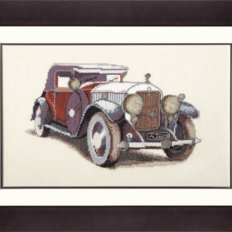Набор для вышивки бисером и крестом Авто Skoda 1933