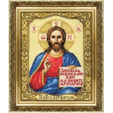 Набор для вышивки крестом Икона Господа Иисуса Христа