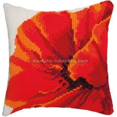 Описание: Подушка для вышивки крестом Чарівниця Z-57 Радужные цветы