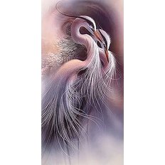 фото: картина для вышивки в алмазной технике, Миром правит любовь Художник Lee Bogle