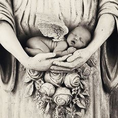 фото: картина для вышивки в алмазной технике, Мамин Ангелочек