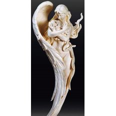 фото: картина для вышивки в алмазной технике, Под крыльями Ангела