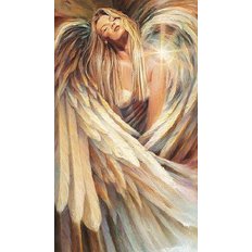 фото: картина для вышивки в алмазной технике, Крылья Ангела