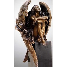 фото: картина для вышивки в алмазной технике, Мечтательный Ангел