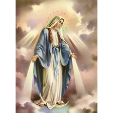 фото: картина для алмазной мозаики, Дева Мария Непорочное Зачатие