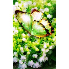 фото: картина для вышивки в алмазной технике, Аромат ландышей