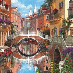 фото: картина для вышивки в алмазной технике, Живописная Венеция