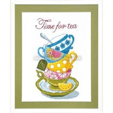 Набор для вышивки крестом Time for tea