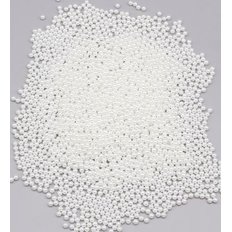 Бусины пришивные, белые, жемчуг, 3 мм, 25 грамм