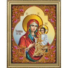 фото: Тихвинская икона Божией Матери для вышивки бисером