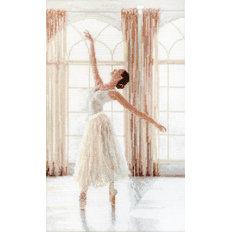 фото: картина для вышивки крестом Балерина