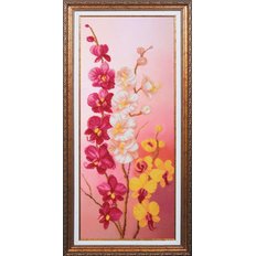 фото: картина для вышивки бисером, Вдохновение Орхидеи