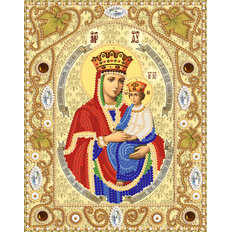 изображение: набор для вышивки бисером Богородица Споручница грешных