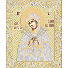 изображение: икона для вышивки бисером Икона Божией Матери Умягчение злых сердец