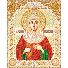 изображение: схема для вышивки бисером именной иконы Св. Иоанна Мироносица (Яна, Жанна)