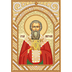 изображение: именная икона для вышивки бисером Св. Анатолий, Патриарх Константинопольский