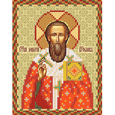 изображение: икона для вышивки бисером Св. Григорий Богослов