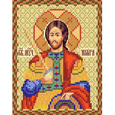 изображение: именная икона для вышивки бисером Св. Мч. Никита