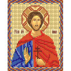 изображение: икона для вышивки бисером Св. Мч. Инна