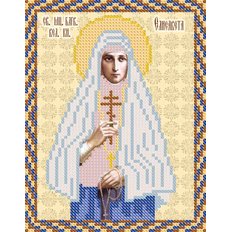 изображение: именная икона для вышивки бисером Св. Елизавета