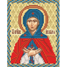 изображение: именная икона Св. Прп. Аполлинария (Полина)