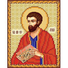 изображение: икона для вышивки бисером Св. апостол и евангелист Лука