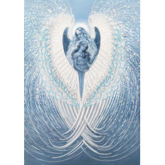 фото: картина для вышивки бисером, Ангел-хранитель