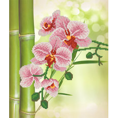 Схема для вышивки бисером Тропические цветы
