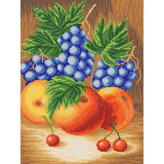 фото: схема для вышивки бисером Сочные фрукты