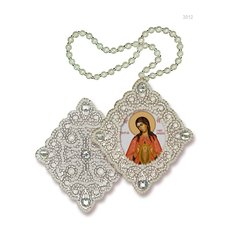 изображение: икона для вышивания бисером на пластиковой канве, Икона Пресвятой Богородицы Помощница в родах