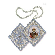 изображение: икона для вышивания бисером на пластиковой канве, Икона Св. Владимир Равноапостольный Князь