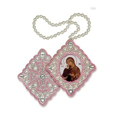 изображение: икона для вышивания бисером на пластиковой канве, Икона Св. Анна Праведная Мать Богородицы