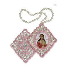 изображение: икона для вышивания бисером на пластиковой канве, Икона Св. Вера Римская
