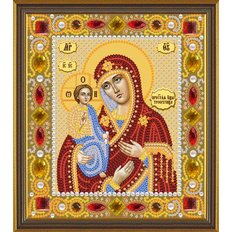 Набор для вышивки бисером Богородица «Троеручица»