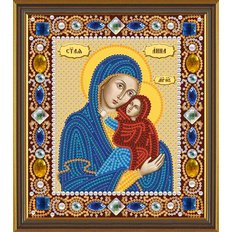 Набор для вышивки бисером Св. Анна с Младенцем Марией