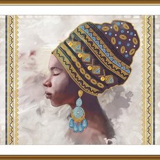 фото: картина для вышивки бисером Кения