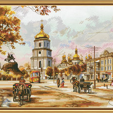 Набор для вышивки крестом Старый Киев